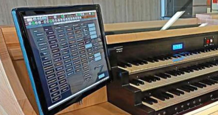 Digital-Orgel am RTG