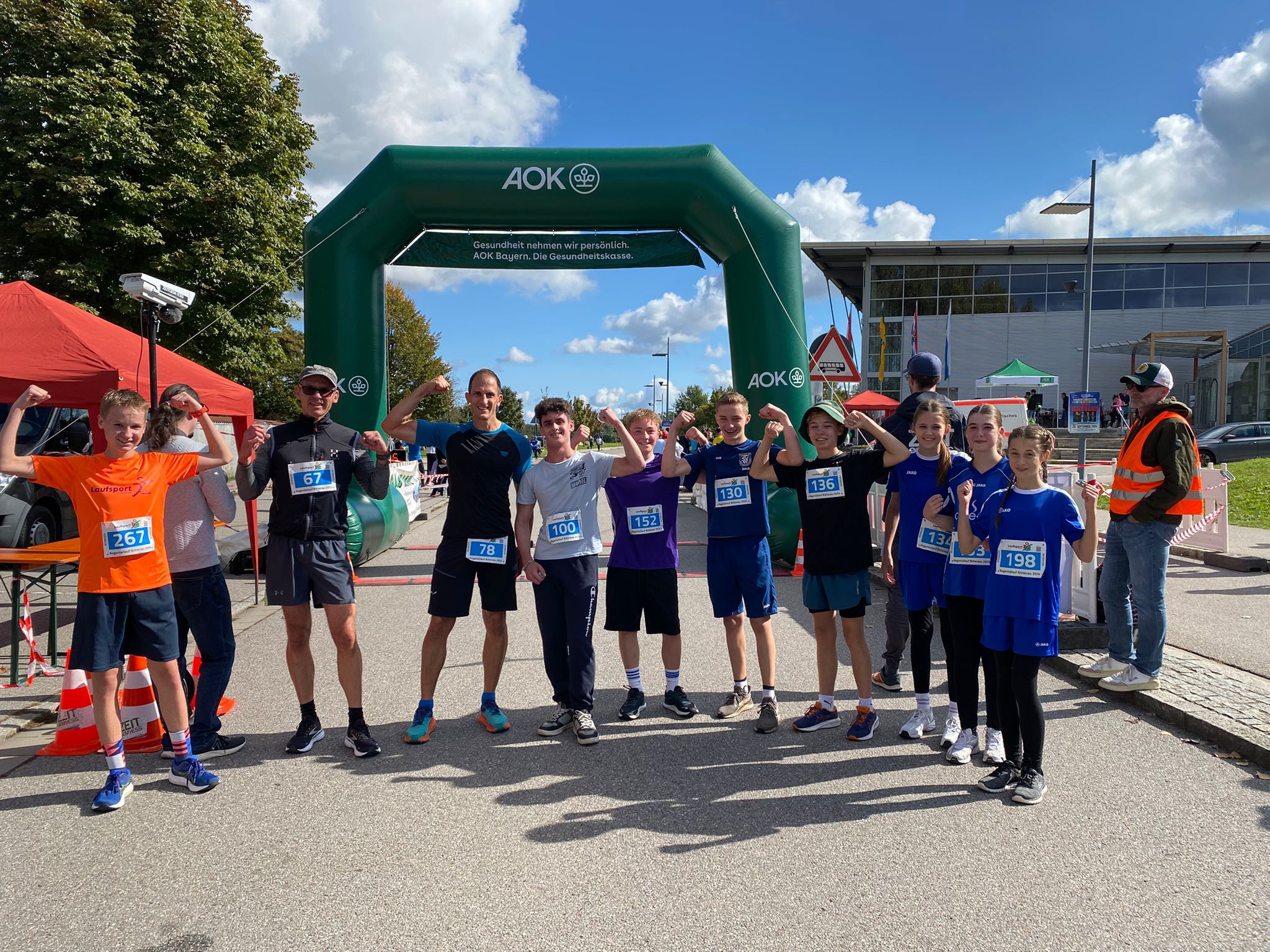 Jonah Kittel und Luisa Lehner siegen beim Regentallauf!